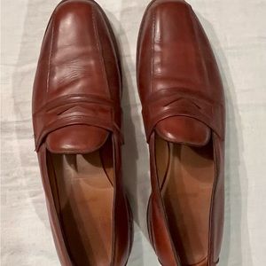 Allen Edmond Sheridan Loafers Brown leather size 13